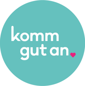 Logo der TikTok-Kampagne "komm gut an"