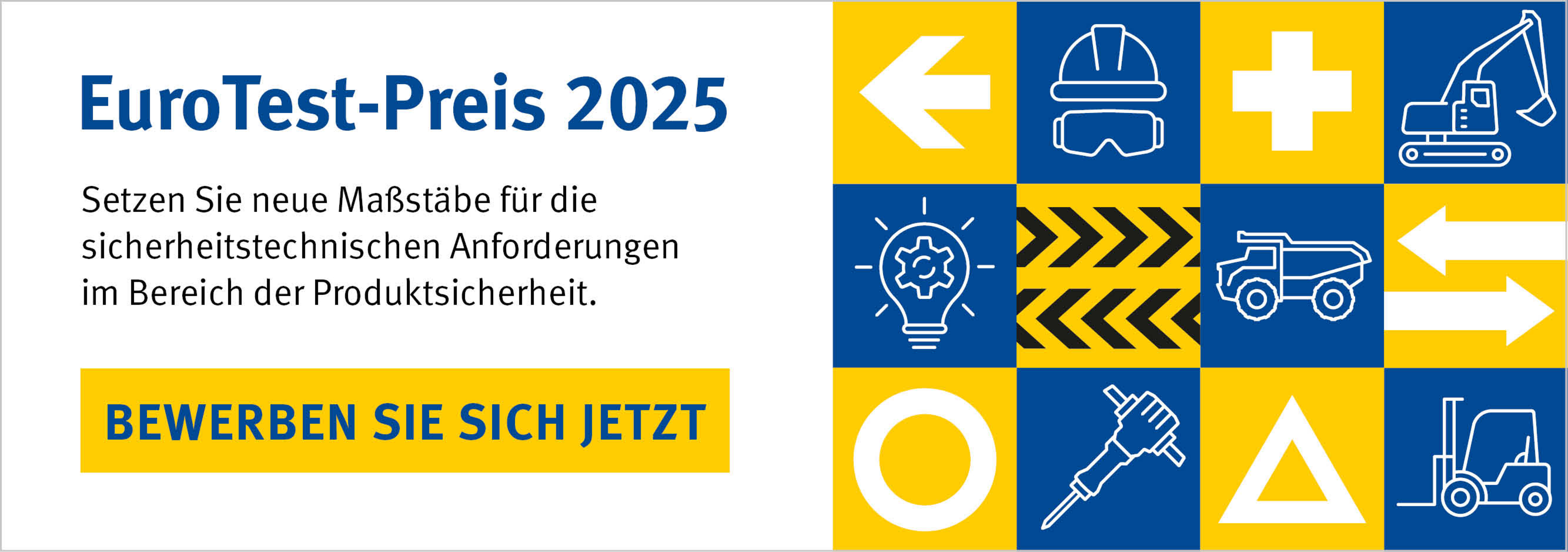 EuroTest-Preis 2025 - bewerben Sie sich jetzt