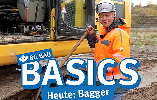 Ausschnitt aus dem TikTok-Video "BG BASICS Bagger"