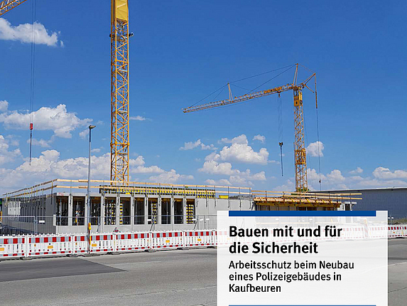 Titelbild  BauPortal Ausgabe 3-2023: Bauen mit und für die Sicherheit