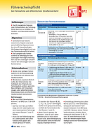 Titelbild Baustein A 072 Führerscheinpflicht