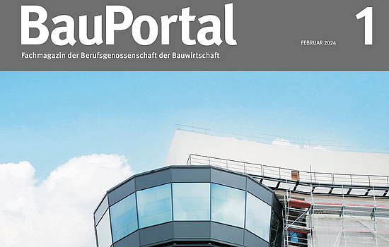 Titelbild BauPortal Ausgabe 1-2024: Das neue Terminal 3 am Airport Frankfurt