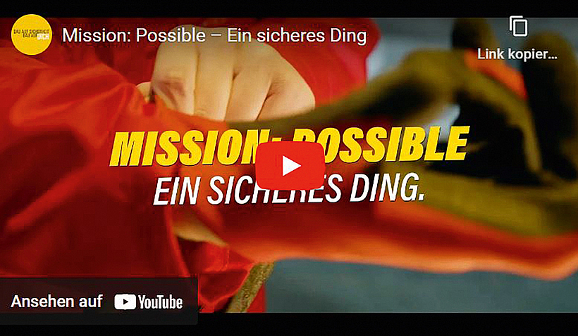 Screenshot aus dem Video "Mission: Possible - Ein sicheres Ding"