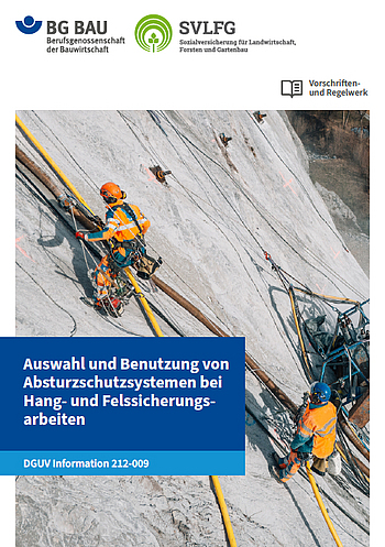 Titelbild der DGUV Information 212-009