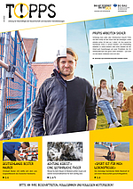 Titelbild der T!PPS - Zeitung für Beschäftigte der Bauwirtschaft, Ausgabe 1/2022