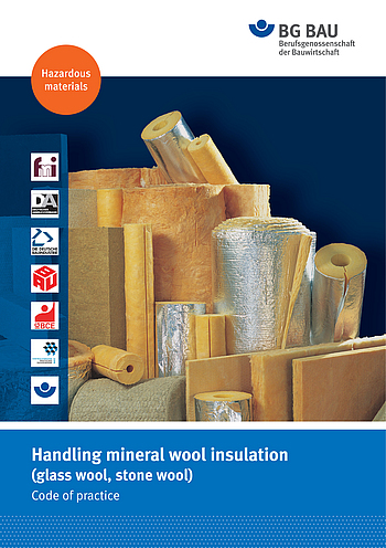 Handling mineral wool (glass wool, stone wool)