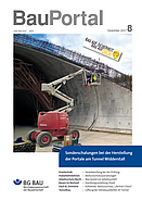Titelbild der Zeitschrift BauPortal 8-2017